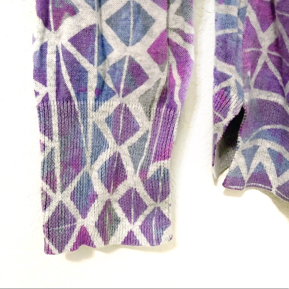 2 colorful design cardigans sz XL - Picture 5 of 16